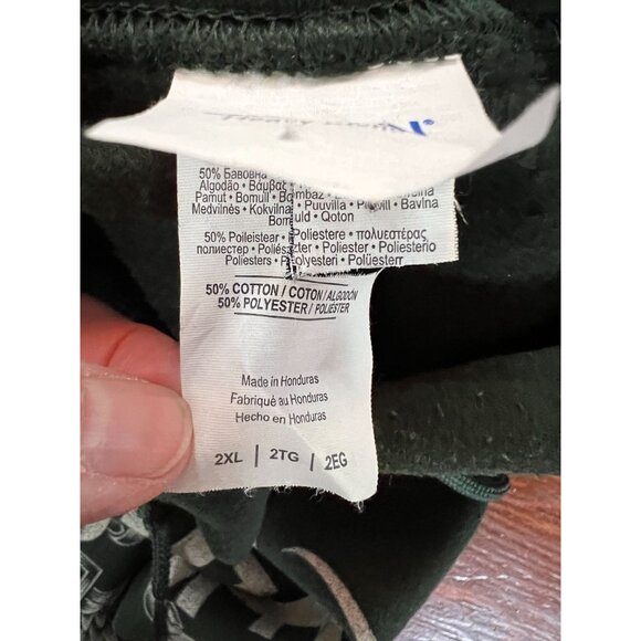 Team Joerger Lifetime Member Green Hoodie Gildan Heavy Blend Size XL - Picture 9 of 16